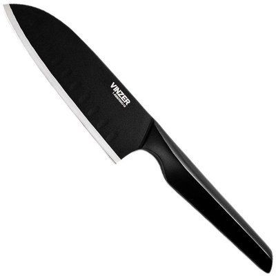 Ніж сантоку Vinzer Geometry Nero Line 12,7 см 89301 89301 фото