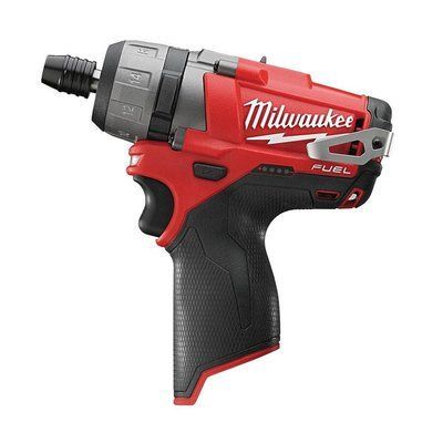 Шуруповерт акумуляторний безщітковий 1/4'' HEX MILWAUKEE, M12 CD-0, 37Нм (каркас, кліпса для ременя, картонне пакування) 4933440450 фото