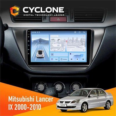 Штатна магнітола Mitsubishi Lancer 9 2000-2010 Black Cyclone C9-012 4x64 DSP 4G НФ-00007963 фото
