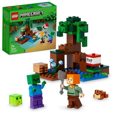 Конструктор LEGO Minecraft Пригоди на болоті 21240L фото