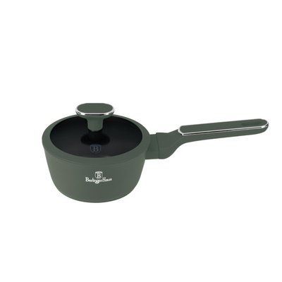 Ківш із кришкою 16 см Berlinger Haus Matte Green Collection (BH-8155) BH-8155 фото