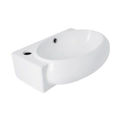 Раковина Qtap Leo 430x285x160 White QT11111008RW SD00052900 фото