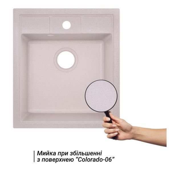 Кухонна мійка Lidz 460х515/200 COL-06 (LIDZCOL06460515200) SD00042418 фото