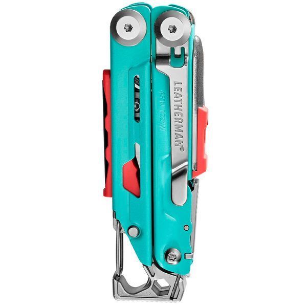 Мультитул Leatherman Signal Aqua Silver 833187 + безкоштовна доставка 833187 фото