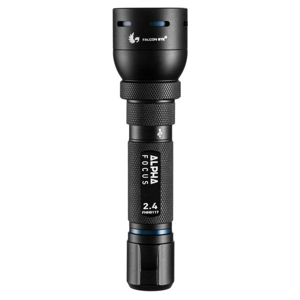 Ліхтар тактичний Falcon Eye Alpha 2.4 (500 Lm) Focus USB Rechargeable (FHH0117) DAS301515 фото