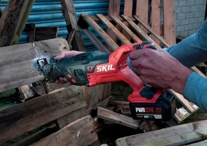 Акумуляторна безщіткова шабельна пила 20 В SKIL 3480 CB XP 11071800301 (SW1E3480CB) 11071800301 фото