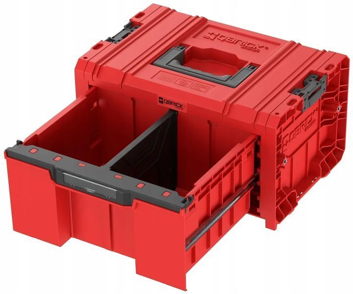 Ящик для інструментів 18 450x310x244 SYSTEM PRO Drawer 1 Basic Red SKRQPROD1B2CCZEPG001 QBRICK 11060111002 фото