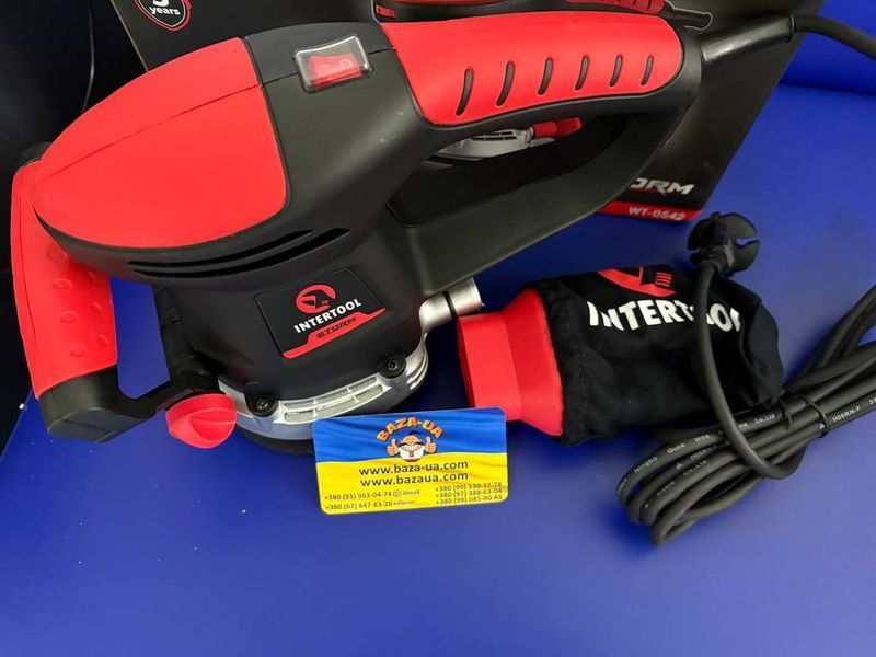 Ексцентрикова шліфмашина Intertool WT-0542 WT-0542 фото