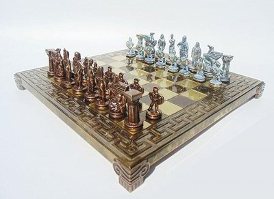 Спартанські шахові фігури Manopoulos S16BMBRO S16BMBRO фото