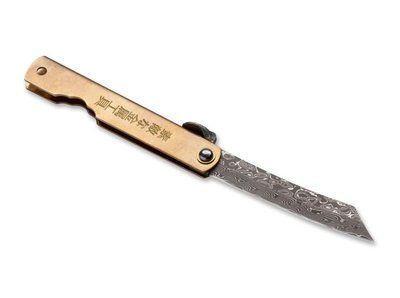 Нож Higonokami "Hoseki Damascus" (01PE311) 01PE311 фото