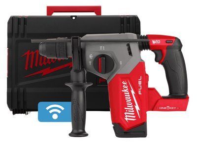 Перфоратор акумуляторний SDS-PLUS MILWAUKEE, M18 ONEFHX-0X, 2,5Дж (каркас, патрон FIXTEC 13мм, HDкейс) 4933478503 фото