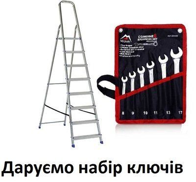 Драбина ELKOP 8сх. верх.сх.-1,64м. ALW 508 ALW 508 фото