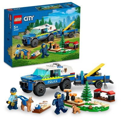 Конструктор LEGO City Мобільний майданчик для дресирування поліцейських собак 60369L фото