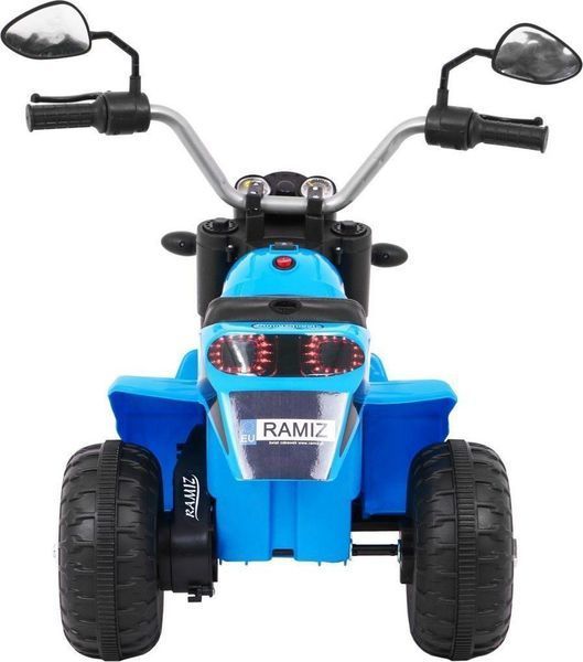 Дитячий акумуляторний мотоцикл RAMIZ MiniBike блакитний PA.JC916.NIE фото