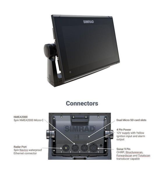 Ехолот &mdash; картпліттер Simpad GO 9 XSE ROW Activeimaging 3-in-1 9 000-14841-001 000-14841-001 фото