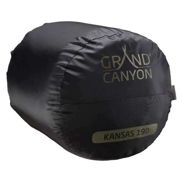 Спальний мішок Grand Canyon Kansas 190 0&deg;C Capulet Olive Left (340019) DAS302055 фото