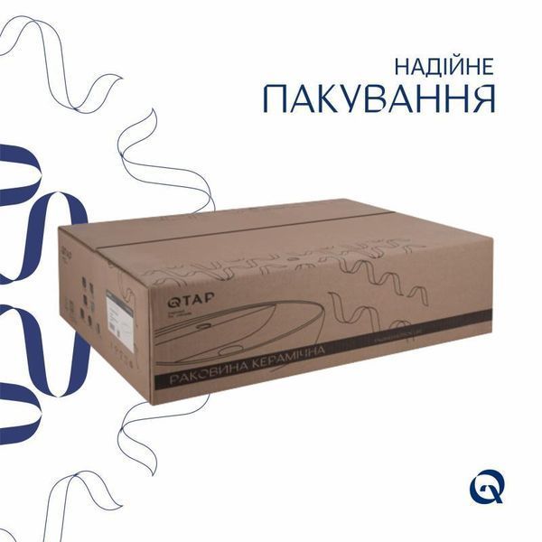 Раковина Qtap Cardinal 565х400х130 White QT0411K177WN SD00053083 фото