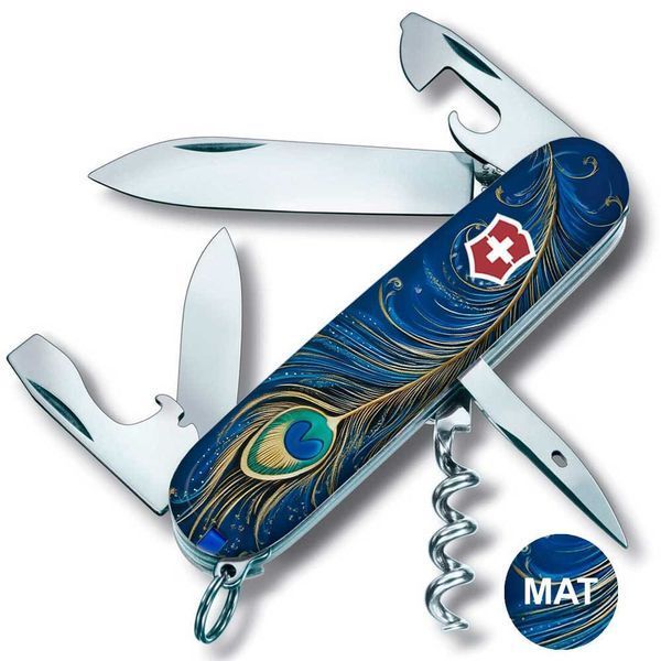 Складаний ніж Victorinox SPARTAN UKRAINE Чарівне перо Жар-Птиці 1.3603.3.T3150pw 1.3603.3_T3150pw фото