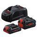 Набір акумуляторів Bosch ProCORE18V 4.0Ah + ProCORE18V 5.5Ah) + зарядний пристрій GAL 1880 CV 1600A0214A 1600A0214A фото 1