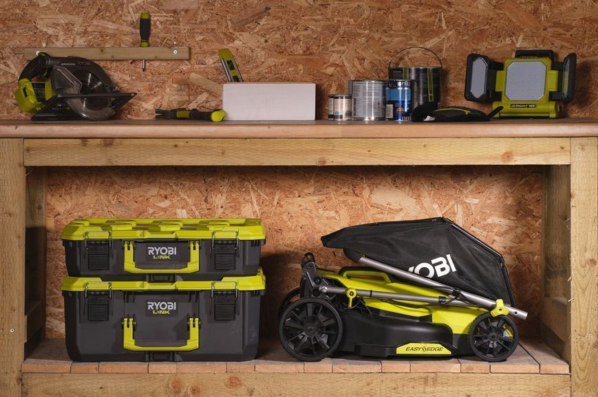 Газонокосарка акумуляторна Ryobi ONE+ HP RY18LMX33A-150 18 В акб 1х5А&middot;год 33 см 30 л 25-90 мм 9.3 кг 5133006287 5133006287 фото
