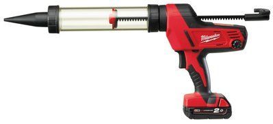 Пістолет для герметиків акумуляторний MILWAUKEE C18 PCG/400T-201B, 400мл (зарядний пристрій М12-18 С, 1 акумулятор М18 В2 2Аг, п 4933441812 фото