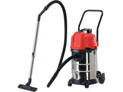 Порохотяг промисловий YATO циклонний від ел. мережі 230 V 1200 Вт, збірний бак- 30 л. шланг- 2,5 м YT-85712 YT-85712 фото