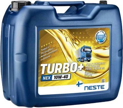 Моторна олива Neste Turbo+ NEX 10W-40 20 л (СТ-00039186) СТ-00039186 фото