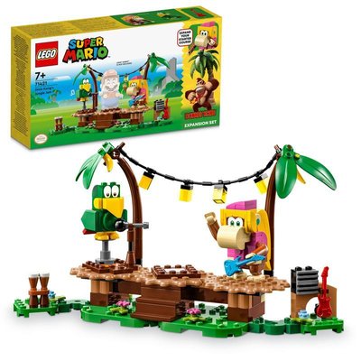 Конструктор LEGO Super Mario Імпровізація в джунглях Діксі Конґ. Додатковий набір 71421L фото