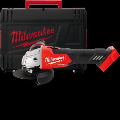 Шліфмашина кутова - болгарка акумуляторна безщіткова MILWAUKEE, M18 FSAG125X-0X, діаметр 125мм (каркас, антивібраційна бокова ру 4933478428 фото