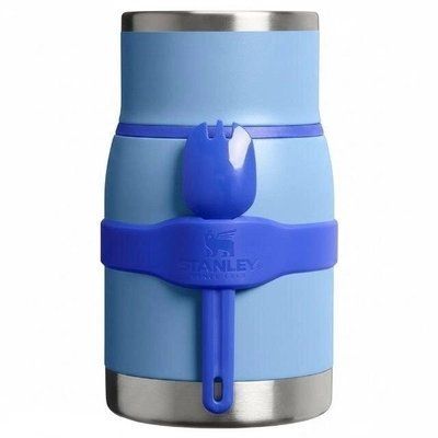 Термос для їжі з ложкою Stanley Adventure To-Go Food Jar + Spork Blue Sky 710 мл (100000110537) 100000110537 фото