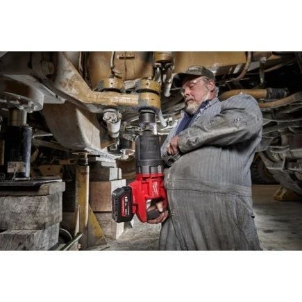 Гайковерт акумуляторний безщітковий MILWAUKEE 1" (2711 Нм) M18 ONEFHIWF1DS-0C, з кільцем (каркас) 4933472071 фото