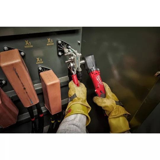 Гайковерт кутовий акумуляторний безщітковий 3/8'' MILWAUKEE, M12 FRAIWF38-0, 300Нм (каркас, картонее пакування) 4933471700 фото