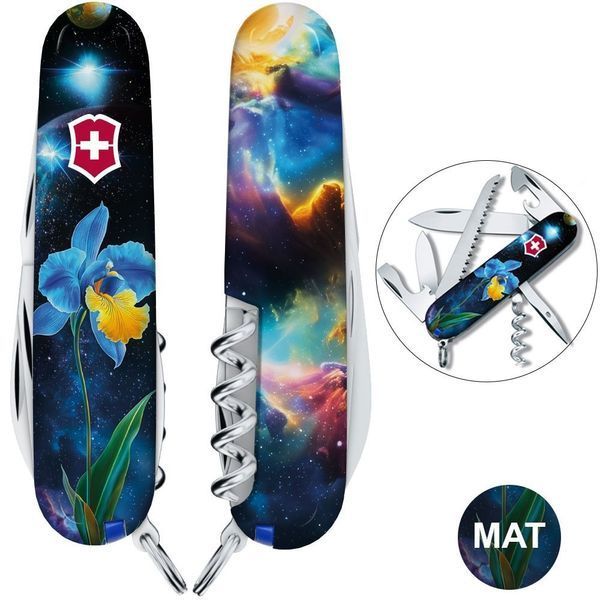 Складной нож Victorinox Camper Design 1.3613.3_R2060pk 1.3613.3_R2060pk фото
