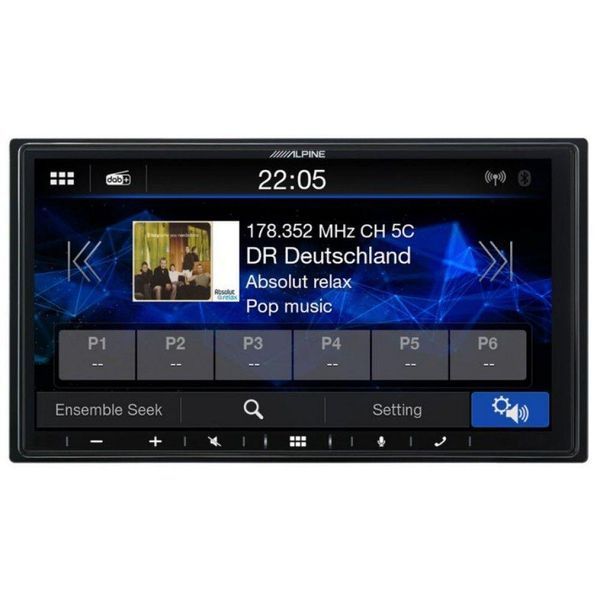 Універсальна автомагнітола 2-DIN Alpine ILX-W690D 32786-car фото