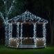 Новорічна гірлянда вулична 100 м 1000 LED із сонячною батареєю 8 режимів роботи чорний провід Біле світло SB1000L100MBW Garlando SB1000L100MBW SB1000L100MBW фото 1