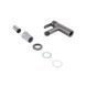Змішувач для раковини Brinex Pure 001F низький Graphite BRIPUR001FGRP SD00053171 фото 4
