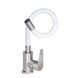 Змішувач для кухні Lidz Vida 015F3 з гнучким виливом (k35) LDVID015F3WHI43357 White / Nickel SD00049480 фото 4