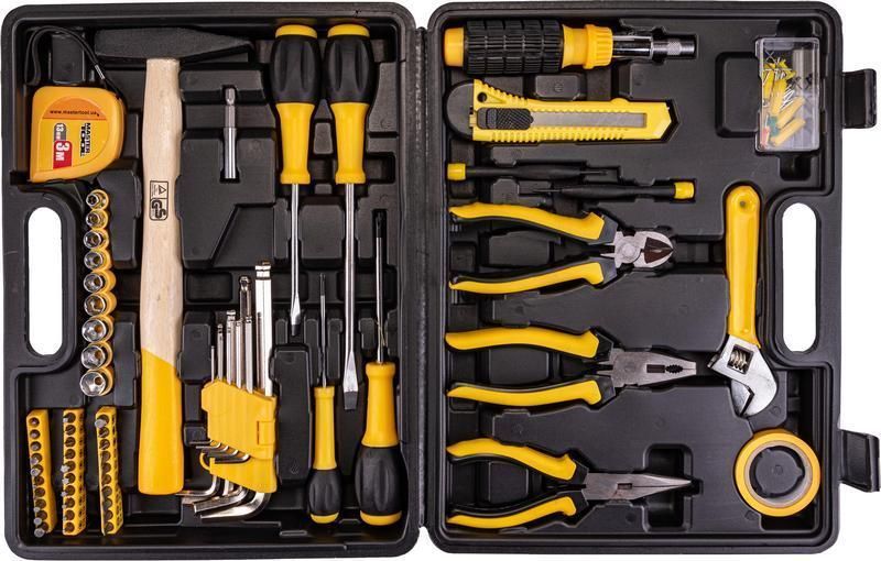 Набір інструменту MASTERTOOL "Професіонал" 149 елементів 78-0330 78-0330 фото