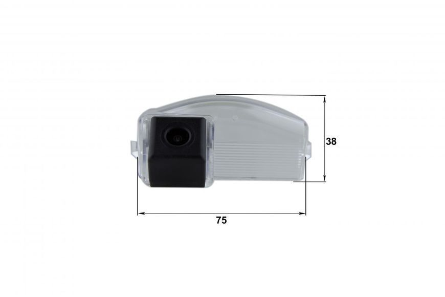 Камера заднього огляду Falcon HS8023-AHD Cube Mazda 2 2005-н.в. / 3 2008-2011 FN HS8023AHD Cube фото