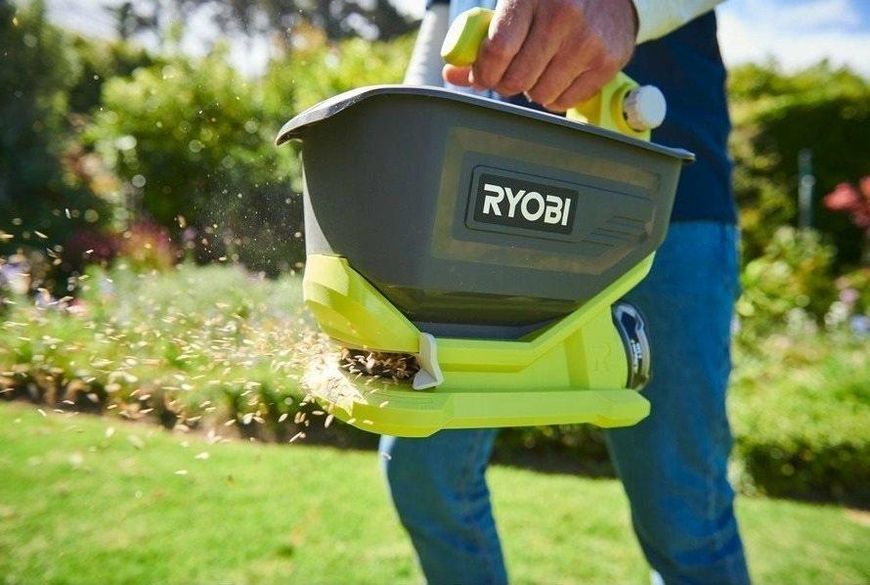 Сівалка акумуляторна Ryobi ONE+ OSS1800 18В 4л розкид до 3.5м 1.4кг без АКБ та ЗП 5133003729 5133003729 фото