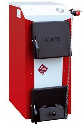 Твердопаливний котел з чавунними колосниками Маяк АОТ-16 STANDARD АОТ-16 STANDARD фото