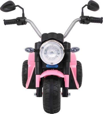 Дитячий акумуляторний мотоцикл RAMIZ MiniBike рожевий PA.JC916.ROZ фото