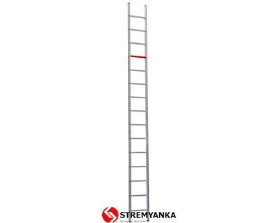 Односекционная алюминиевая лестница Unomax Pro VIRASTAR 15 ступеней T0045 фото