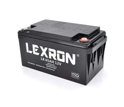 Аккумулятор Lexron LR-12-65 12V 65 Ah (348 x 167 x 178) 21kg U_29318 фото