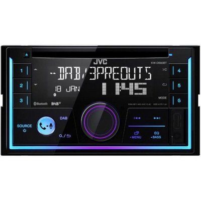 Універсальна автомагнітола 2-DIN JVC KW-DB93BT 31940-car фото