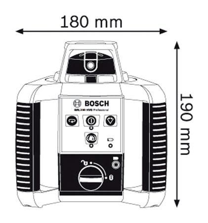 Ротационный нивелир Bosch GRL 250 HV Professional 0601061600 601061600 фото