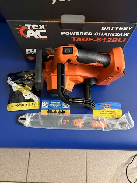 Акумуляторна ланцюгова пила Tex.AC TAOE-S12BLI 4820206414571 фото