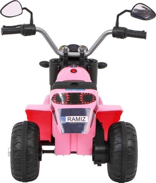 Дитячий акумуляторний мотоцикл RAMIZ MiniBike рожевий PA.JC916.ROZ фото