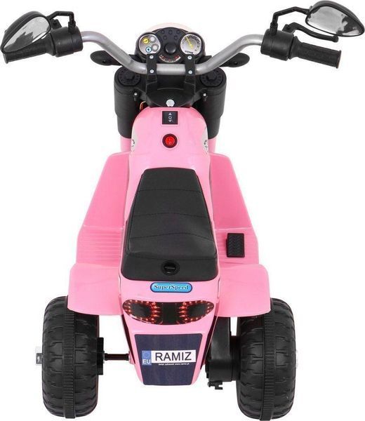 Дитячий акумуляторний мотоцикл RAMIZ MiniBike рожевий PA.JC916.ROZ фото
