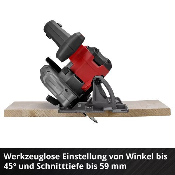 Акумуляторна ручна дискова пилка Einhell Professional TP-CS 18/165 Li BL - Solo 4331225 4331225 фото